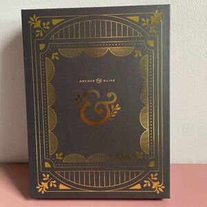 Archer & Olive Vegan Leather A5 Field Notes Sketchbook - New